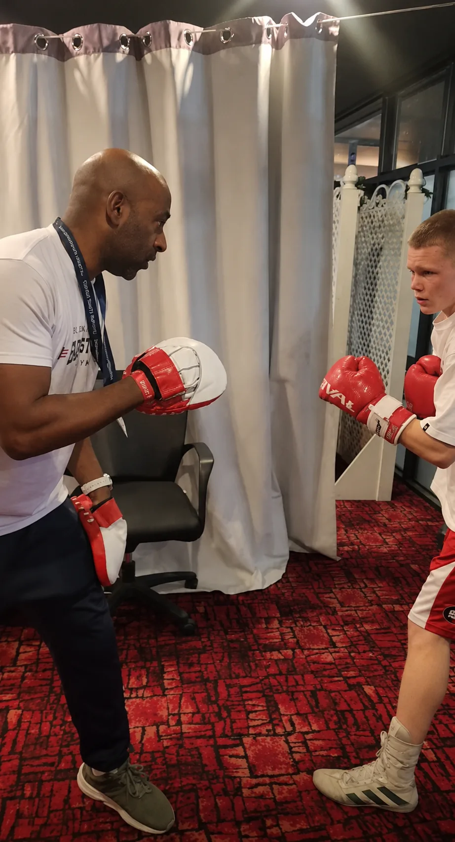 Youth boxing coaching at Boxing Performance Systems